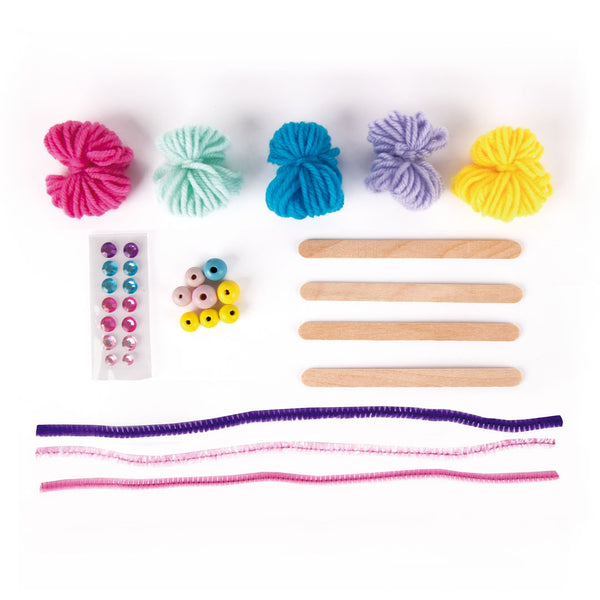 Kreatives DIY-Bastelset – Wollschmetterlinge - tablude.com
