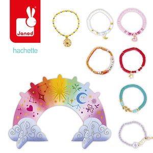 Kreatives Set zum Basteln von Schmuck mit Ständer – Armband für jeden Tag der Woche 7+ - tablude.com