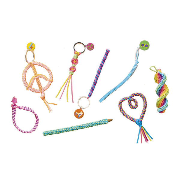 Kreativset – Dekorationen aus Filofun-Schnüren Scoubidou 7+ - tablude.com