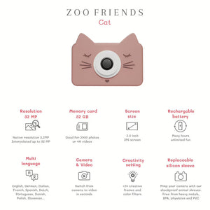 Digitalkamera für Kinder – Katze - tablude.com