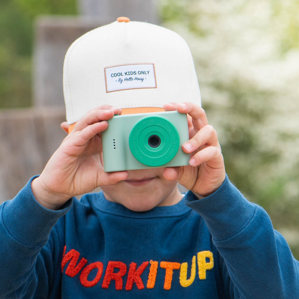 Digitalkamera für Kinder Full HD Urban Zoo – Grüner Dinosaurier - tablude.com