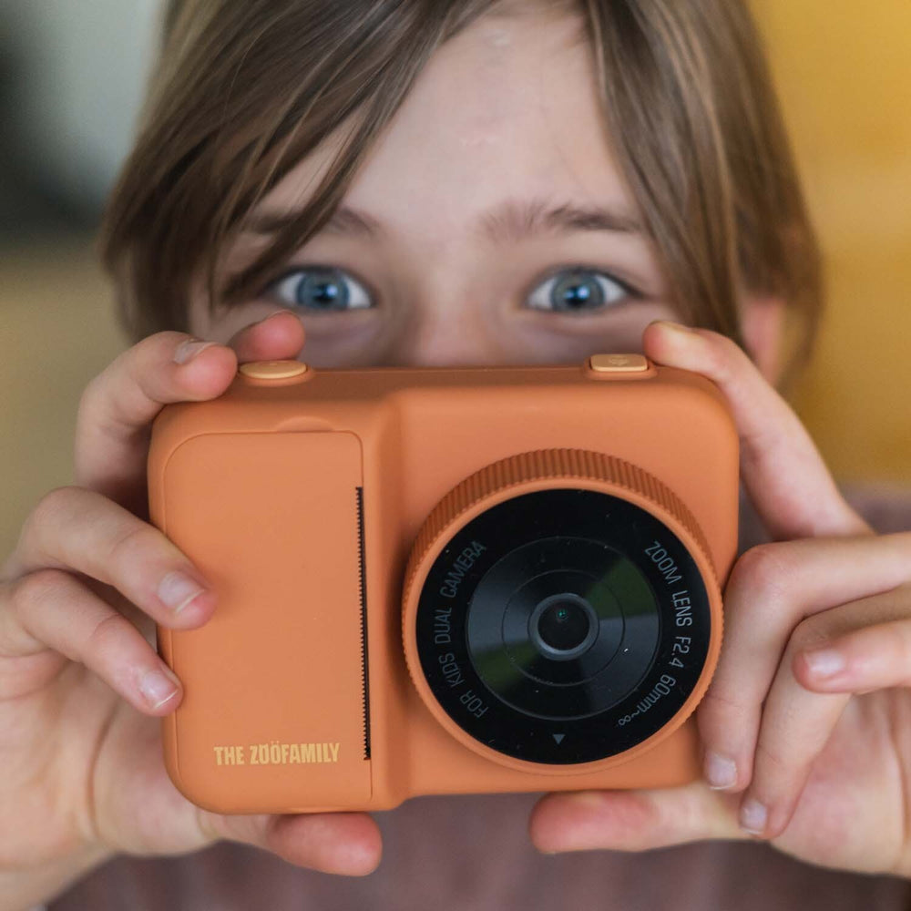 Digitalkamera mit Drucker für Kinder Zoo Print – Bär - tablude.com