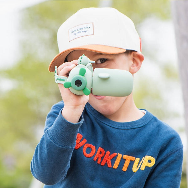 Kamera für Kinder Zoo Video – Grüner Dinosaurier - tablude.com