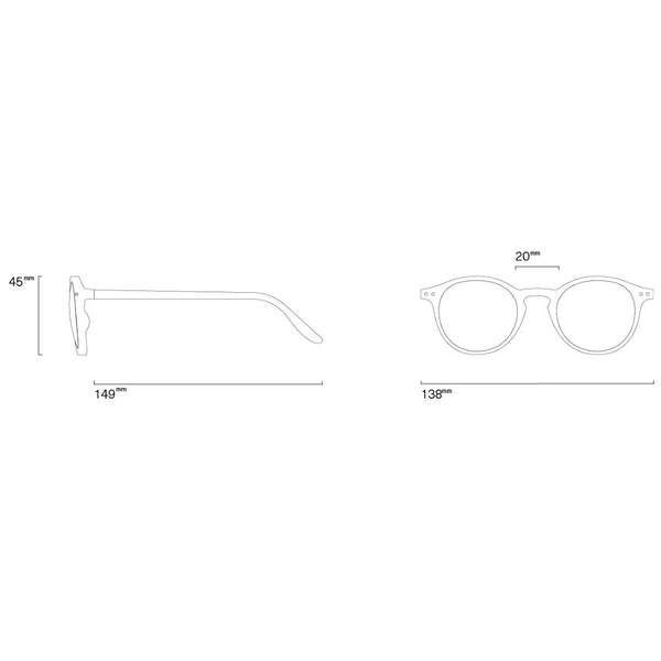 Sonnenbrille Kids Plus D 3-5 Jahre - Orange Smash
