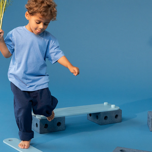 Beams Balance Board – Deep Blue/Sky Blue 2 Stück - tablude.com