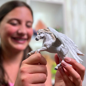 Figur - Pegasus Weißes Pferd mit Flügeln - tablude.com