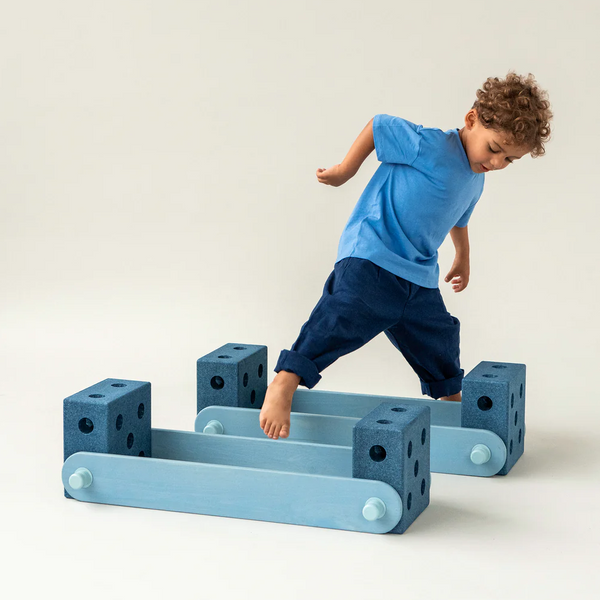 Balance Track Set – Tiefblau/Himmelblau - tablude.com
