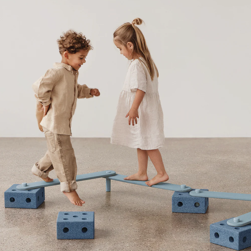 Balance Track Set – Tiefblau/Himmelblau - tablude.com