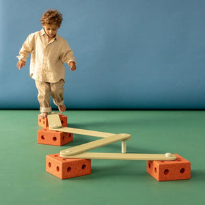 Balance Track Set – Burnt Orange/Dusty Green - tablude.com