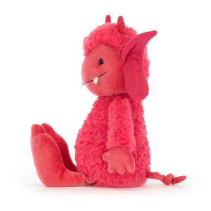 Plüsch-Gremlin – Rot 27 cm - tablude.com