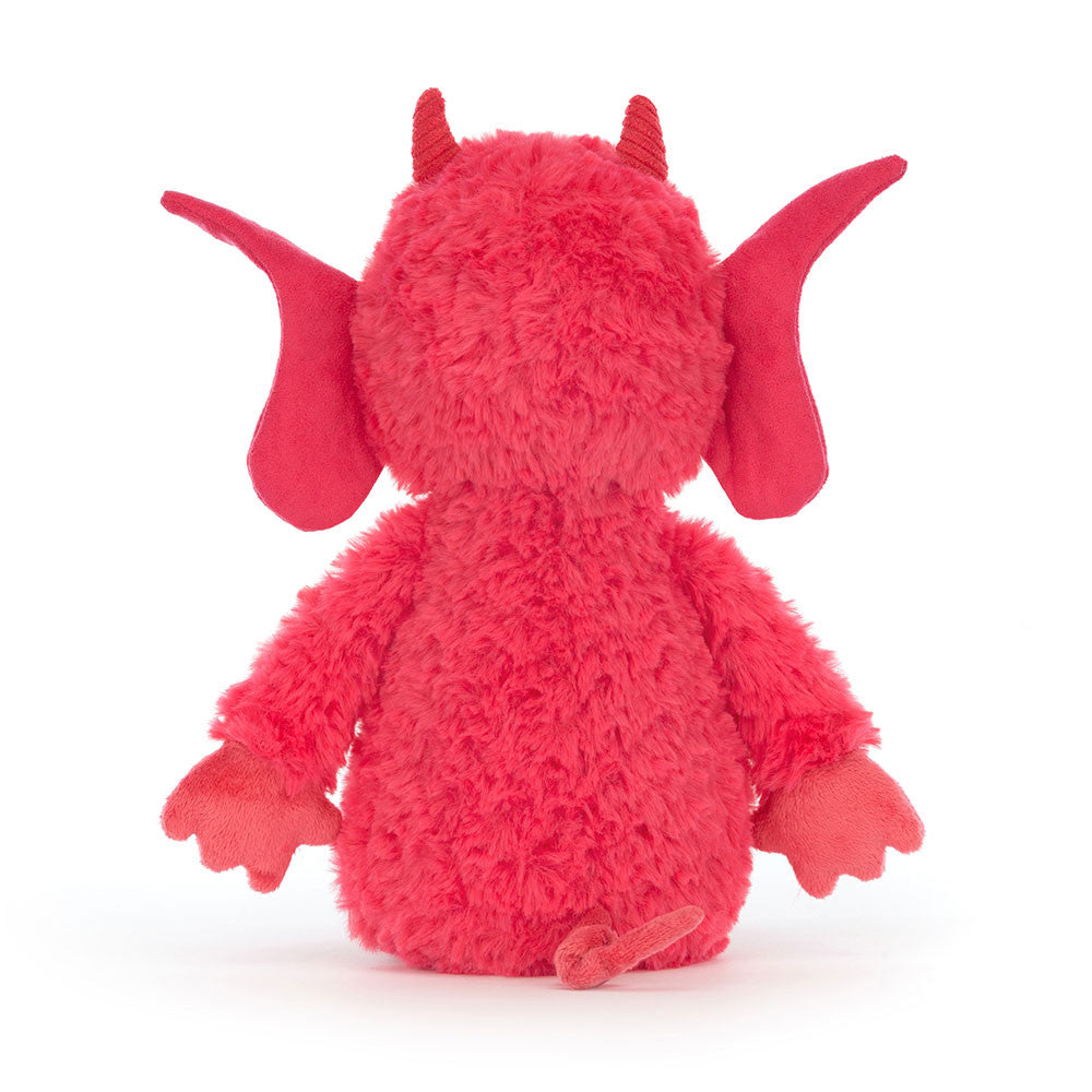 Plüsch-Gremlin – Rot 27 cm - tablude.com