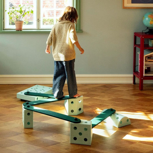 Balance Track Set – Ozeanminze/Waldgrün - tablude.com