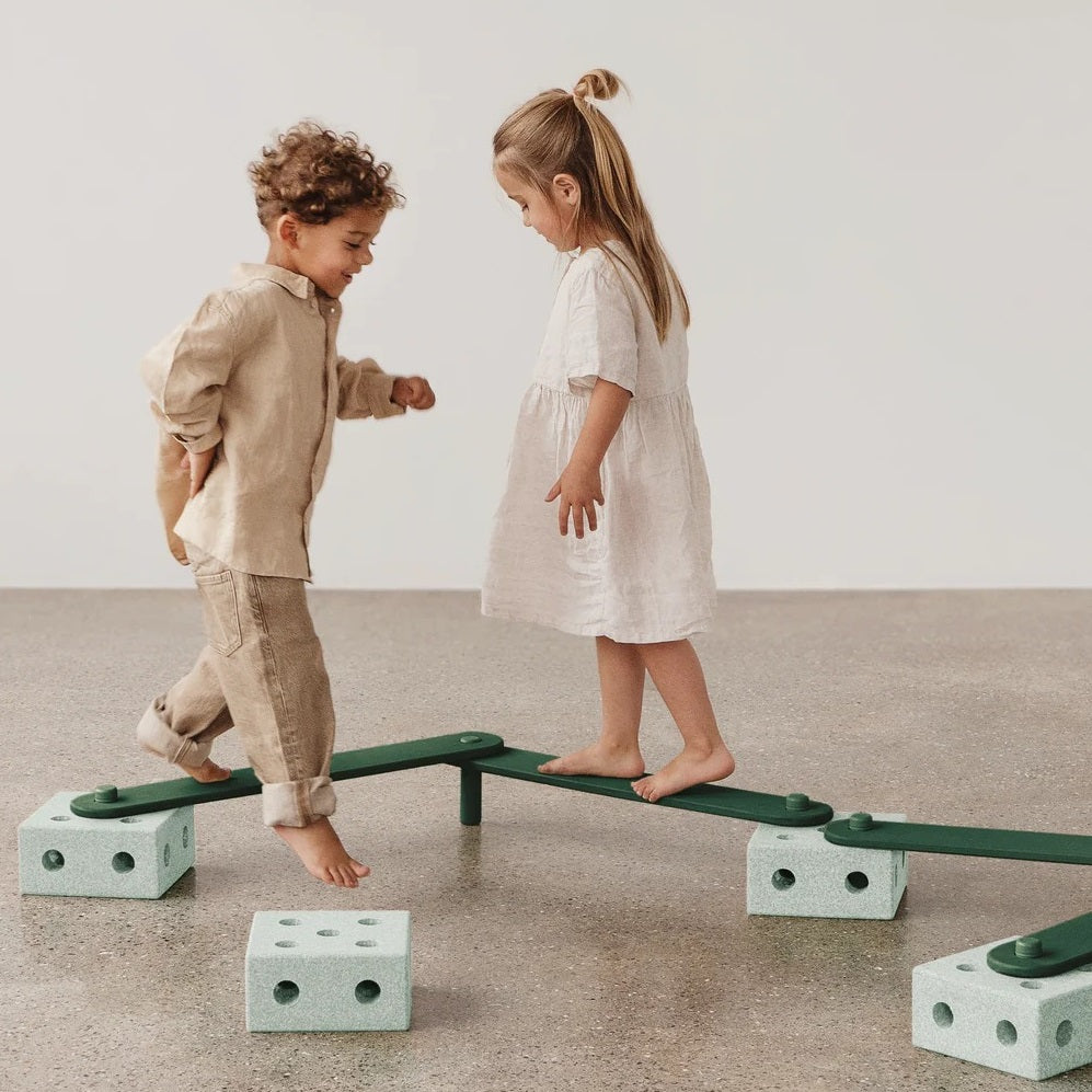 Balance Track Set – Ozeanminze/Waldgrün - tablude.com