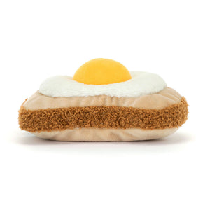 Plüsch-Eier auf Toast 16 cm - tablude.com
