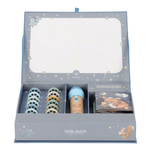 Projektionsleuchte mit Märchen - Blau - tablude.com