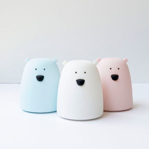 Kleine Teddybär-Lampe – rosa