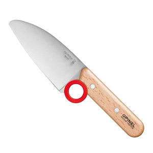 Kindermesser mit Fingerschutz Le Petit Chef Rot – 2-teilig