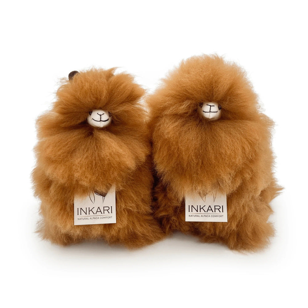 Plüsch-Alpaka Monsterfluff – Hazelnut 23 cm - tablude.com