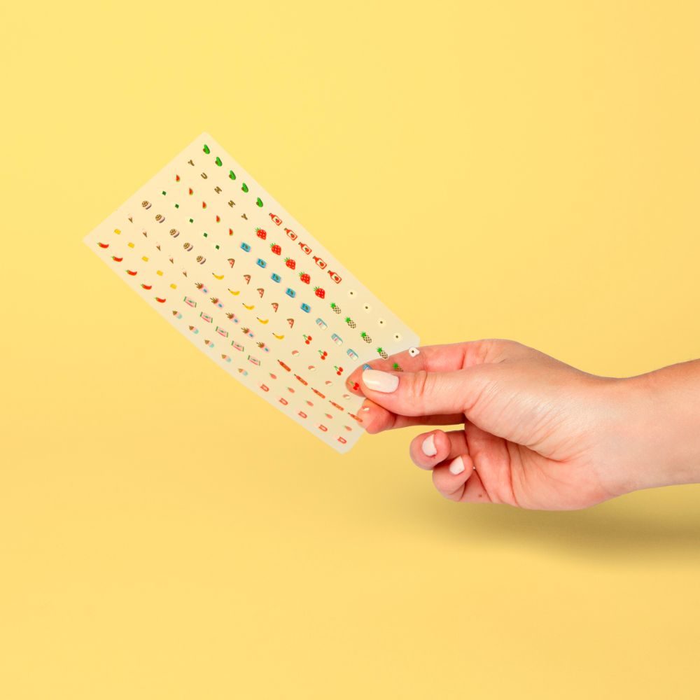 Nagelsticker – Yummy 120 Stück - tablude.com