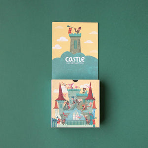 Taschenpuzzle mit Beobachtungsspiel – Burg 100 Teile - tablude.com