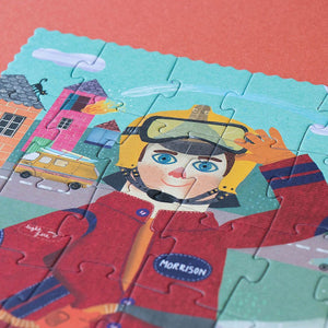 Taschenpuzzle – Feuerwehrmann, 36 Teile - tablude.com