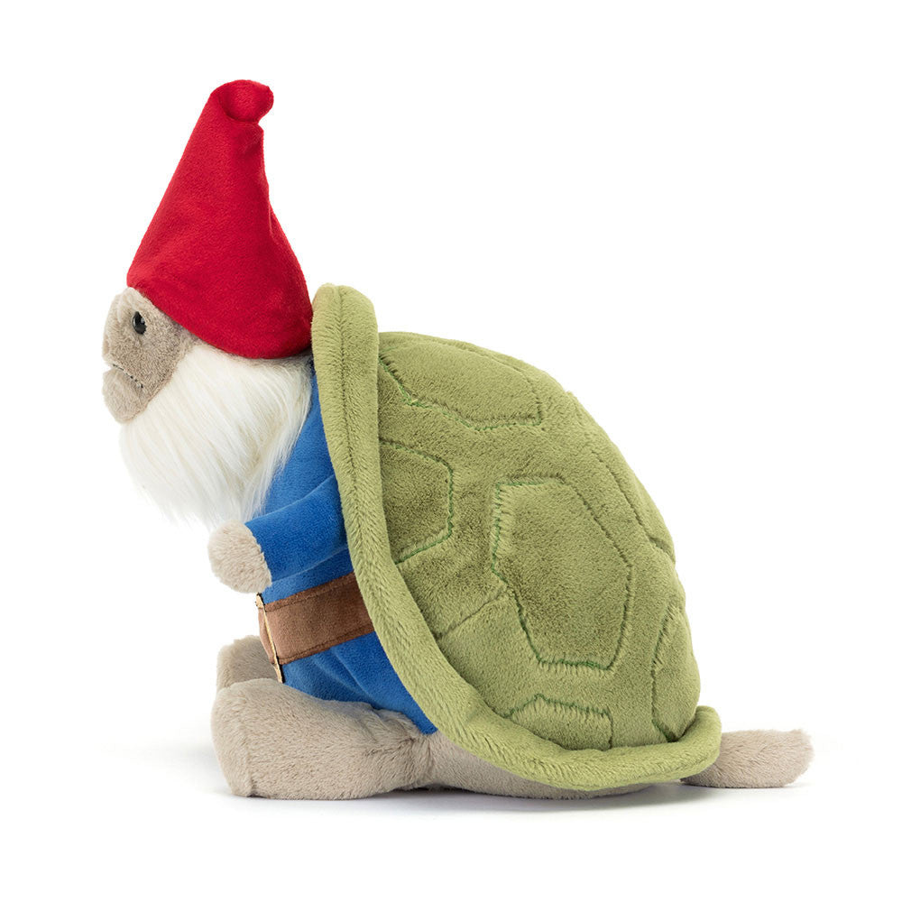 Plüsch-Schildkröte  -  Timmy Gartenzwerg 28 cm - tablude.com
