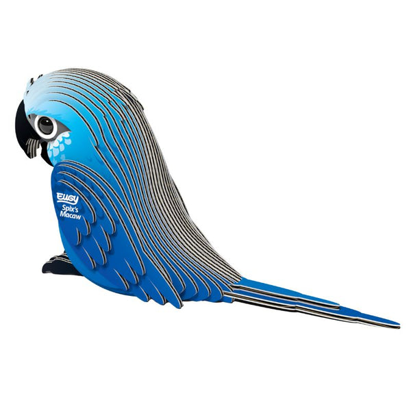 Öko-Puzzle 3D  - Blauer Ara - tablude.com