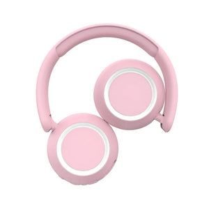 Kabellose Kopfhörer mit Beleuchtung - Rosa