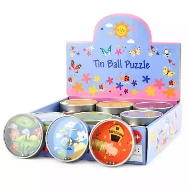 Metall-Geschicklichkeitsspiel mit Kugeln – Tin Ball