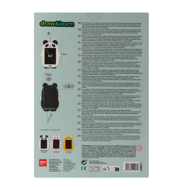 Magisches LCD-Zeichentablett – Panda - tablude.com