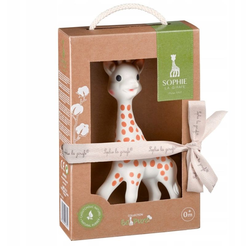 Beißring Sophie die Giraffe von So'Pure in einer Box - tablude.com