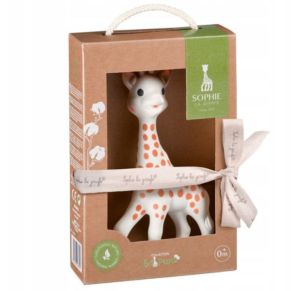 Beißring Sophie die Giraffe von So'Pure in einer Box - tablude.com