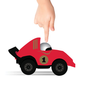 Rennwagen mit Antrieb – Rot - tablude.com