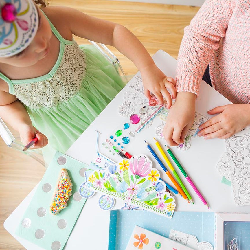 Kreativset – Papierkronen - tablude.com