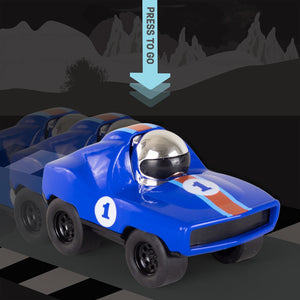 Rennwagen mit Antrieb – Blau - tablude.com