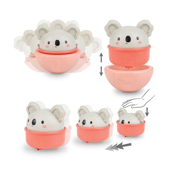 Rollende Stehaufmännchen Rocking Rollers – Koala - tablude.com