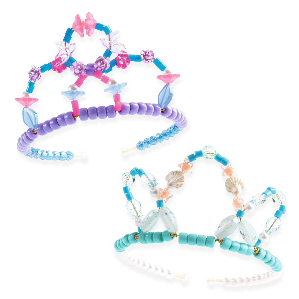 Schmuckset – 2 blaue Diademe - tablude.com