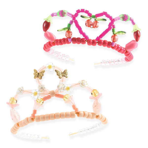 Schmuckset – 2 rosa Diademe - tablude.com