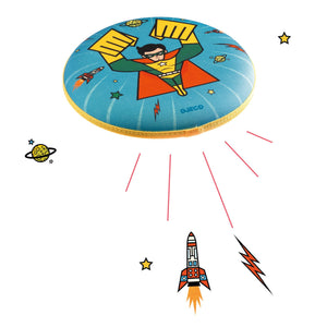 Fliegende Scheibe – Superheld - tablude.com