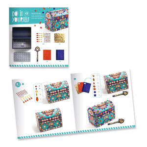 Kreativsets zum Selbermachen - Schatulle mit Schlüssel - tablude.com