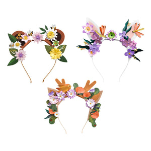 Do it yourself – Blumen-Haarbänder mit Tiermotiven - tablude.com