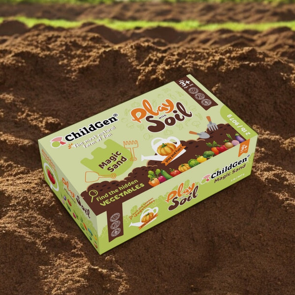 Kinetic Sand, 100 % natürlich – Magische Erde mit Gemüse 907 g - tablude.com