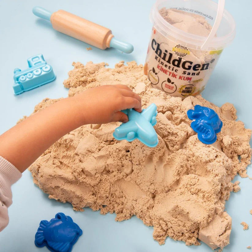 Kinetic Sand, 100 % natürlich – Naturfarben 500 g - tablude.com