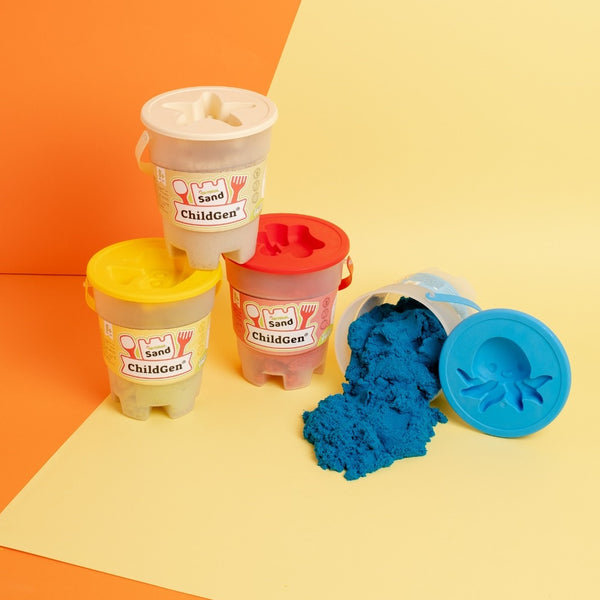 Kinetic Sand, 100 % natürlich – Gelb 500 g - tablude.com