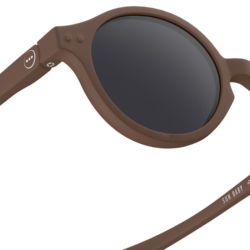 Sonnenbrille mit Polarisation Baby D 0-9 Monate - Chocolate