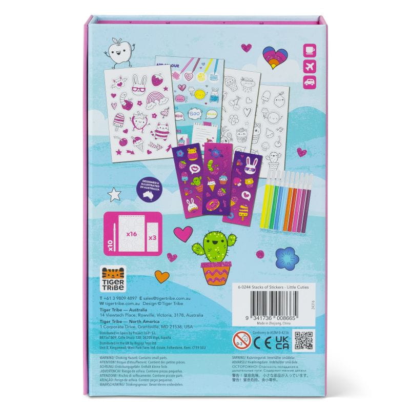 Kreativset zum Basteln von Aufklebern - tablude.com