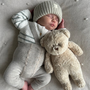 Brummender Teddybär mit Lampe Organic 2.0 – Honey