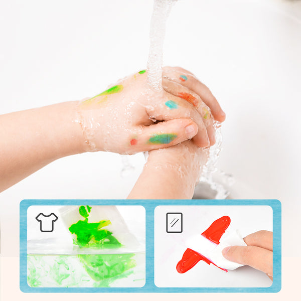 Fingerfarben – 12 Farben - tablude.com