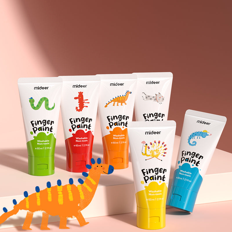 Fingerfarben – 12 Farben - tablude.com