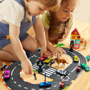 Puzzle Rennbahn - 38 Teile - tablude.com